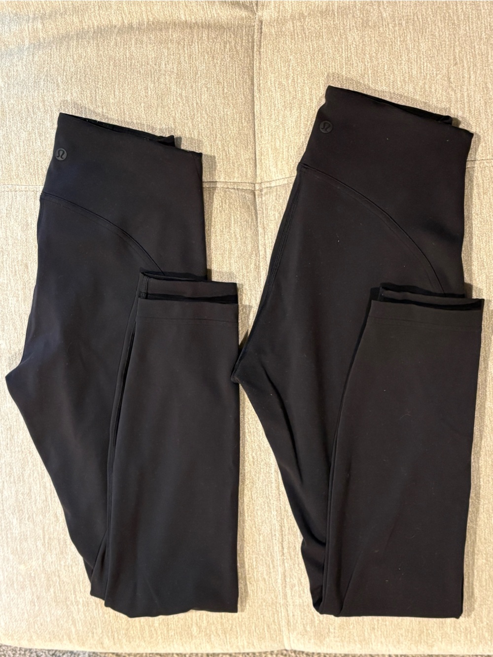 *Bundle* of 2 Lululemon Wunder Train High-Rise Black Athletic Leggings - Size 6